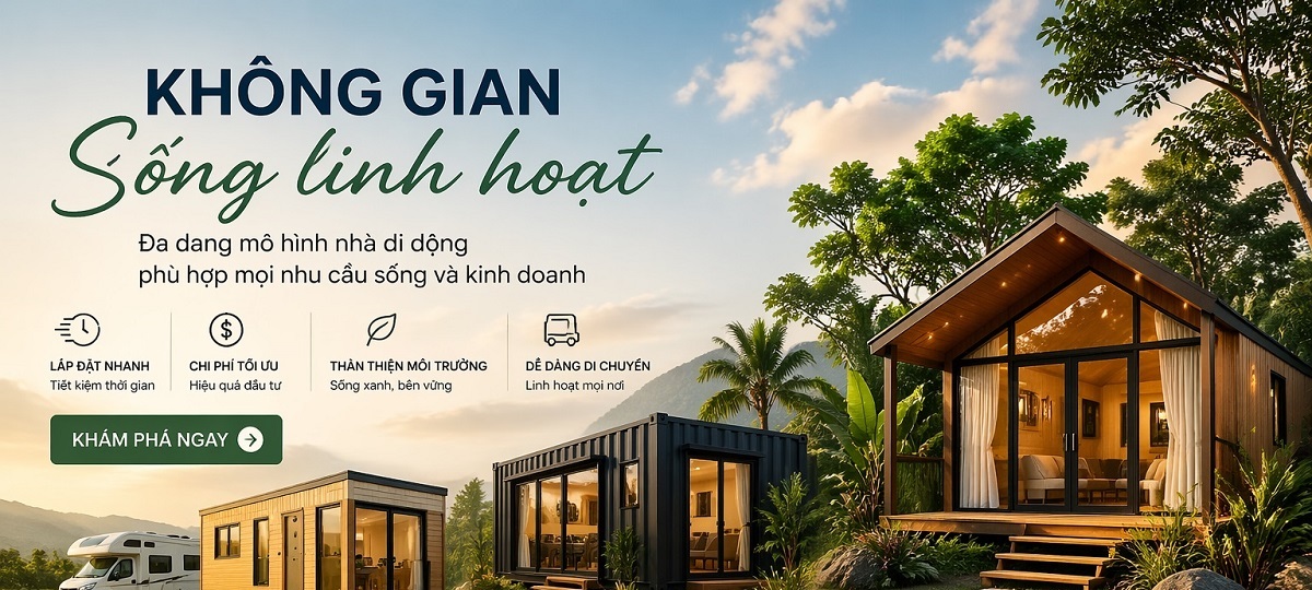 Không gian sống linh hoạt